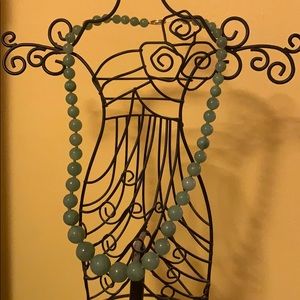 Beautiful seafoam beaded necklace
